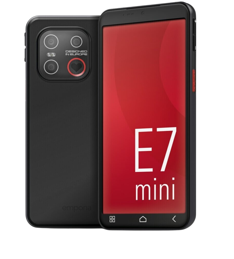 Emporia Smart 7 mini schwarz - Ohne Vertrag