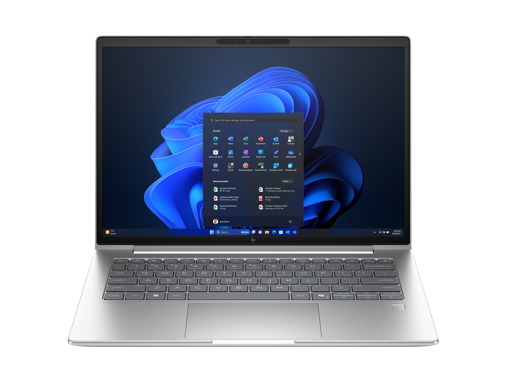 HP EliteBook 6 G1i 4G 14" 2025 WUXGA Ultra 5 225U 16 GB / 512 GB SSD W11Pro QWERTZ Silber Renew - Ohne Vertrag