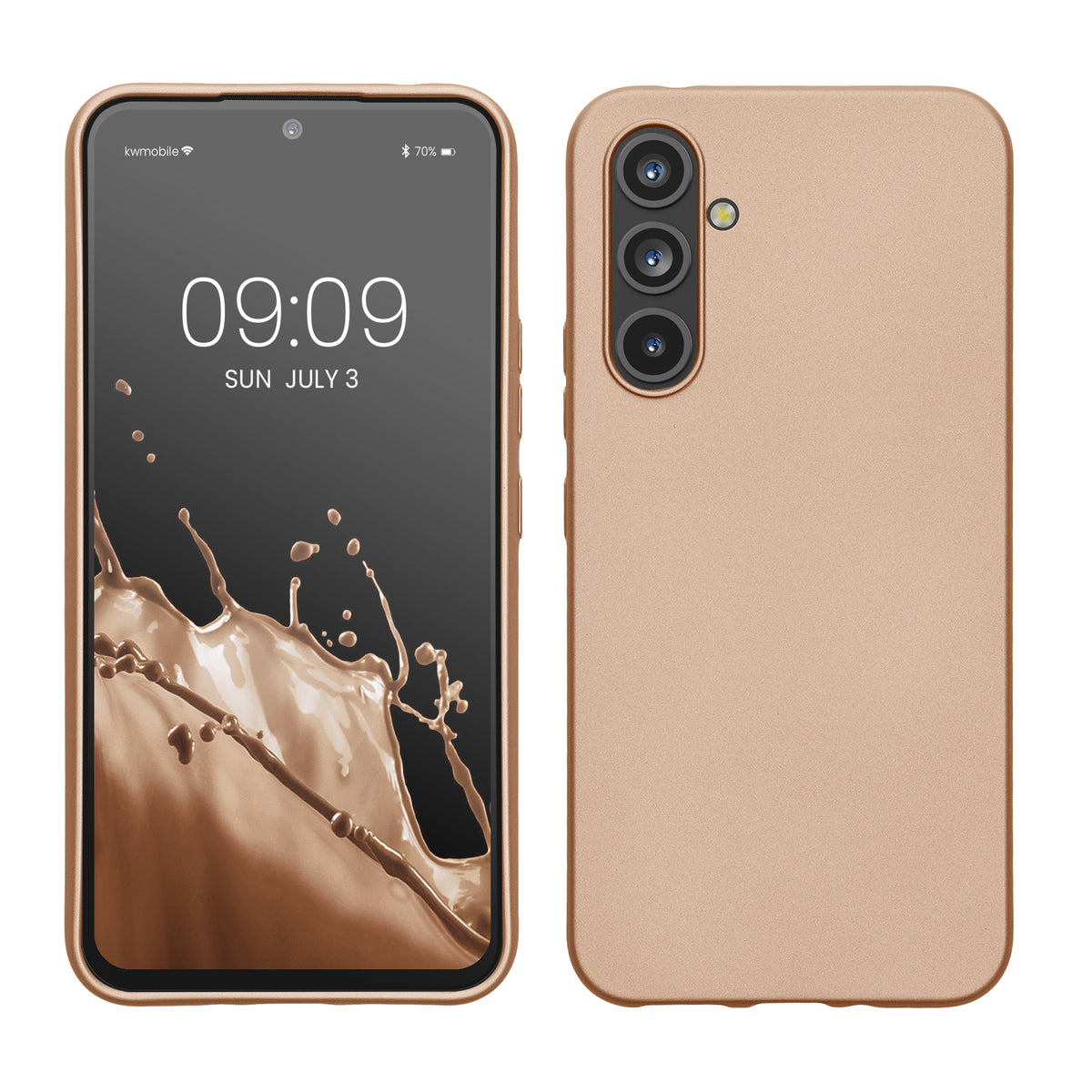 TPU Hülle für Samsung Galaxy A54 5G in Metallic Gold