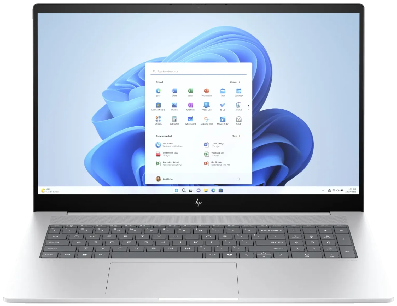 HP Envy 17-da0177ng 17" 2024 FHD Core Ultra 7 155H 32 GB / 1 TB SSD W11Pro QWERTZ Silber Renew - Ohne Vertrag