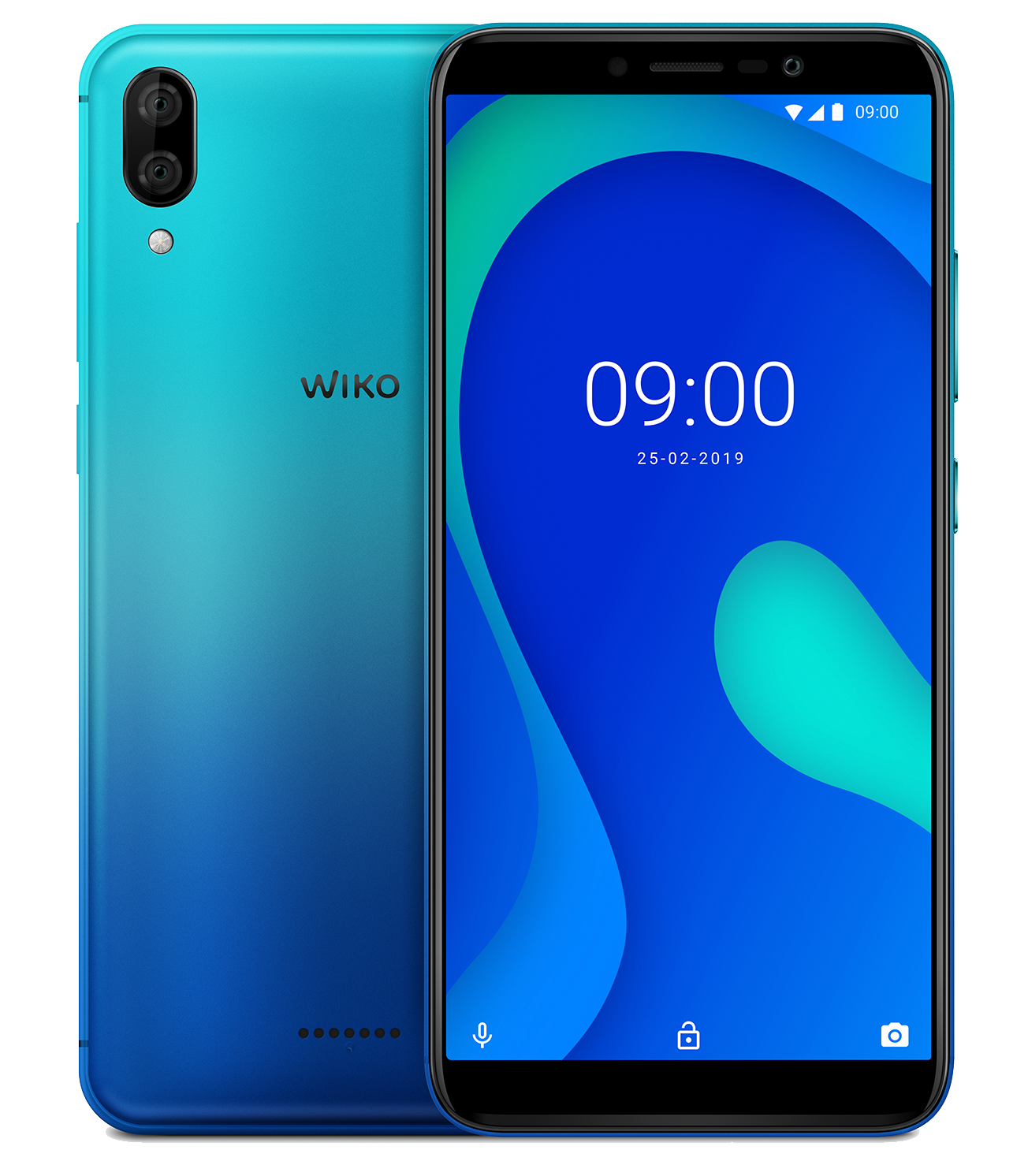 Wiko Y80 Dual-SIM türkis - Onhe Vertrag