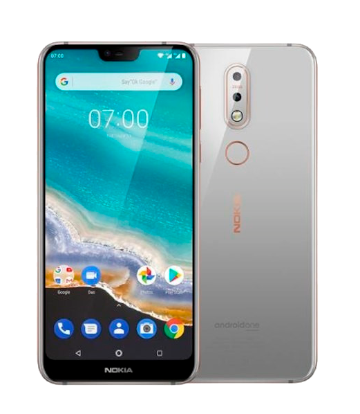 Nokia 7.1 Dual-SIM grau - Ohne Vertrag