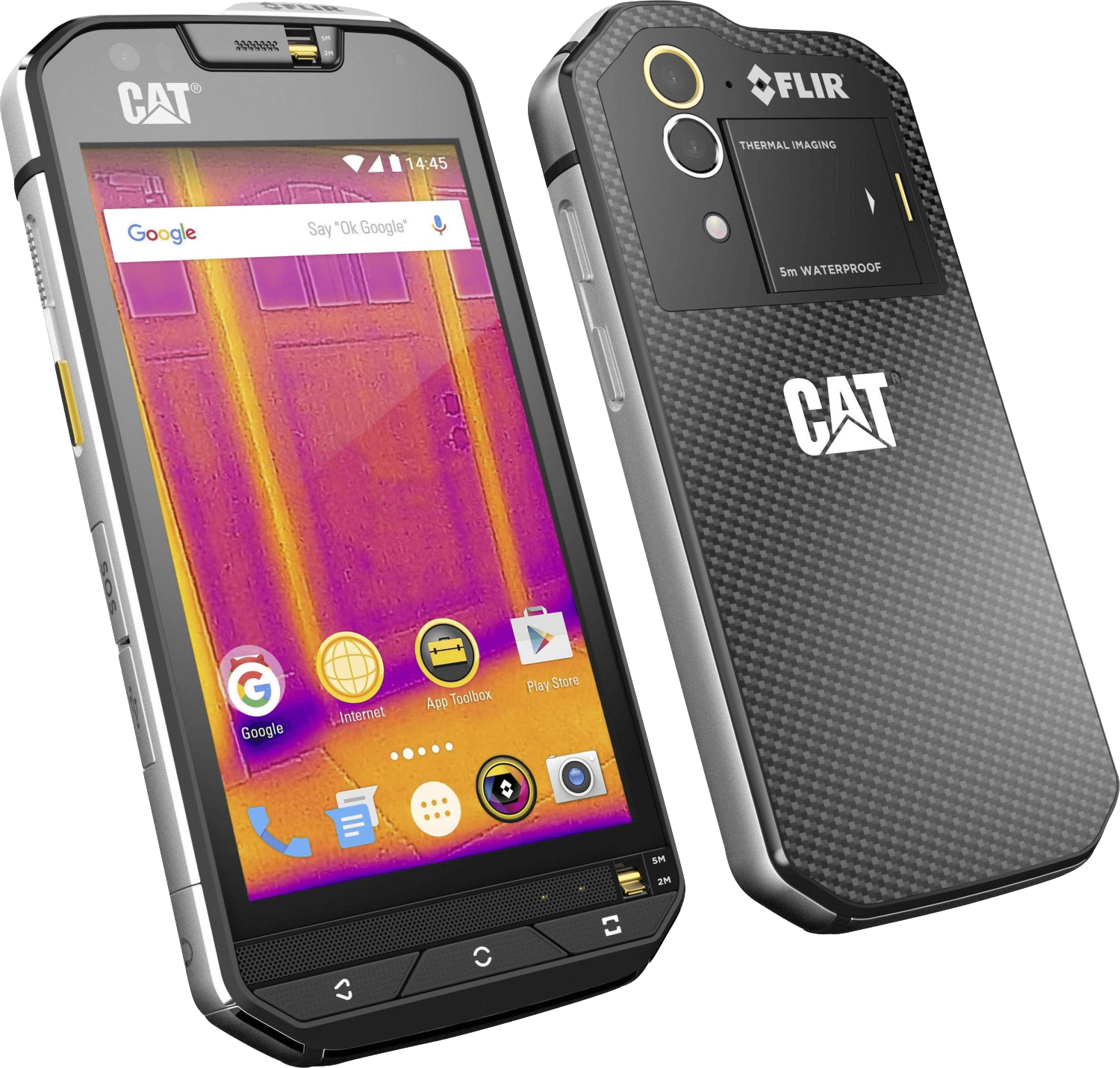CAT S60 Dual-Sim schwarz - Ohne Vertrag