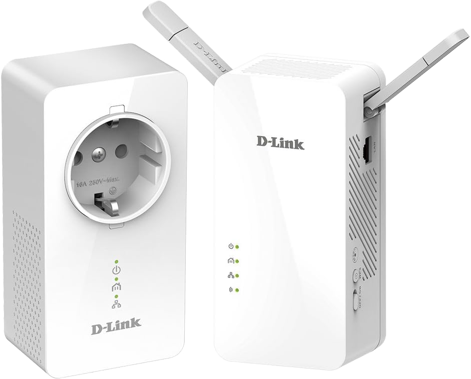 D-Link PowerLine AV1000 DHP-W611AV/E Weiss - Ohne Vertrag
