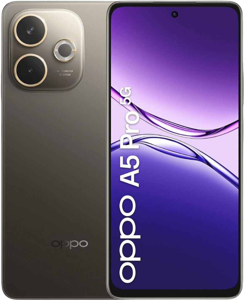 OPPO A5 Pro 5G Dual-SIM braun - Ohne Vertrag