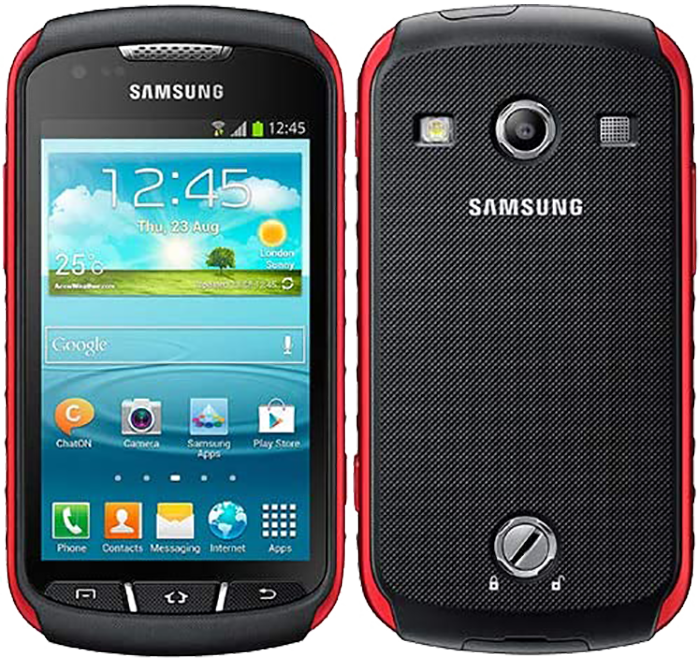 Samsung S7710 Galaxy Xcover 2 schwarz/rot - Ohne Vertrag