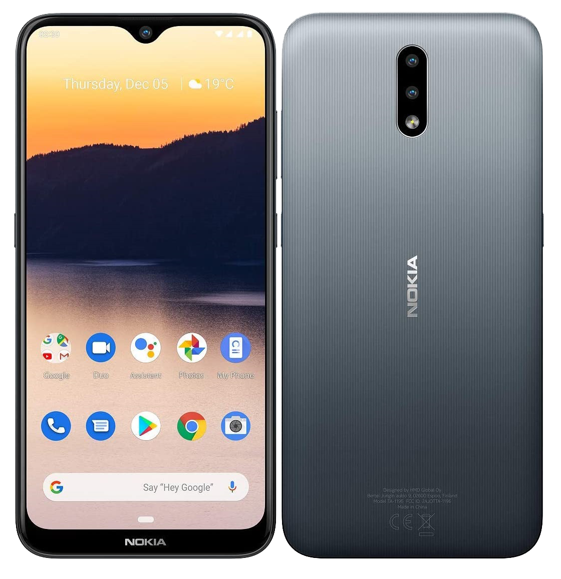 Nokia 2.3 Dual-SIM schwarz - Ohne Vertrag