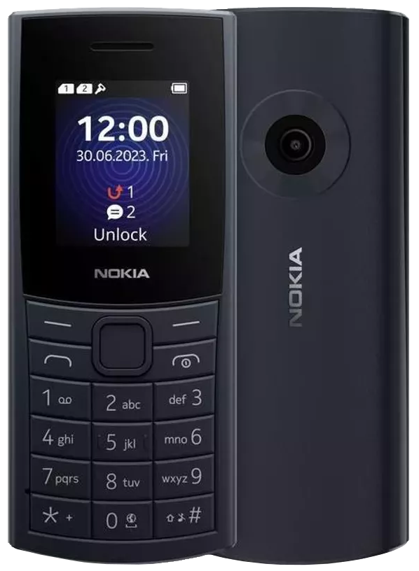Nokia 110 4G (2023) Dual-SIM TA-1543 blau - Ohne Vertrag