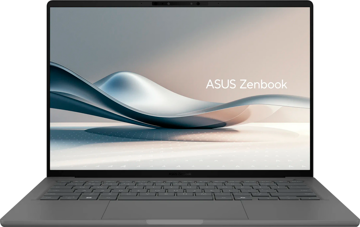 Asus Zenbook A14 14" 2026 WUXGA Snapdragon X X1-26-100 32 GB / 1 TB SSD W11H UX3407QA-QD492W QWERTZ grau - Ohne Vertrag
