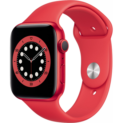 Watch 6 red aluminum 44mm MOOM3