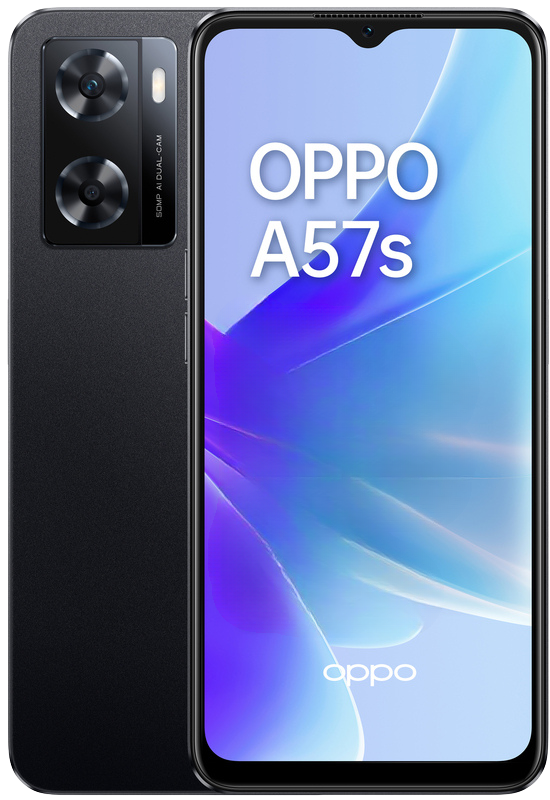 OPPO A57s Dual-SIM schwarz - Ohne Vertrag
