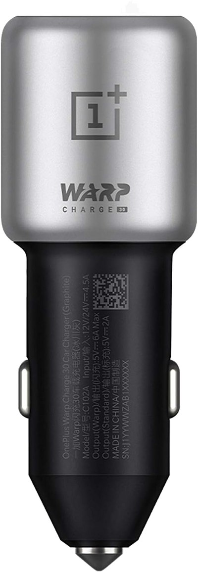 Warp Charge 30 Car Charger Ohne Kabel Grey