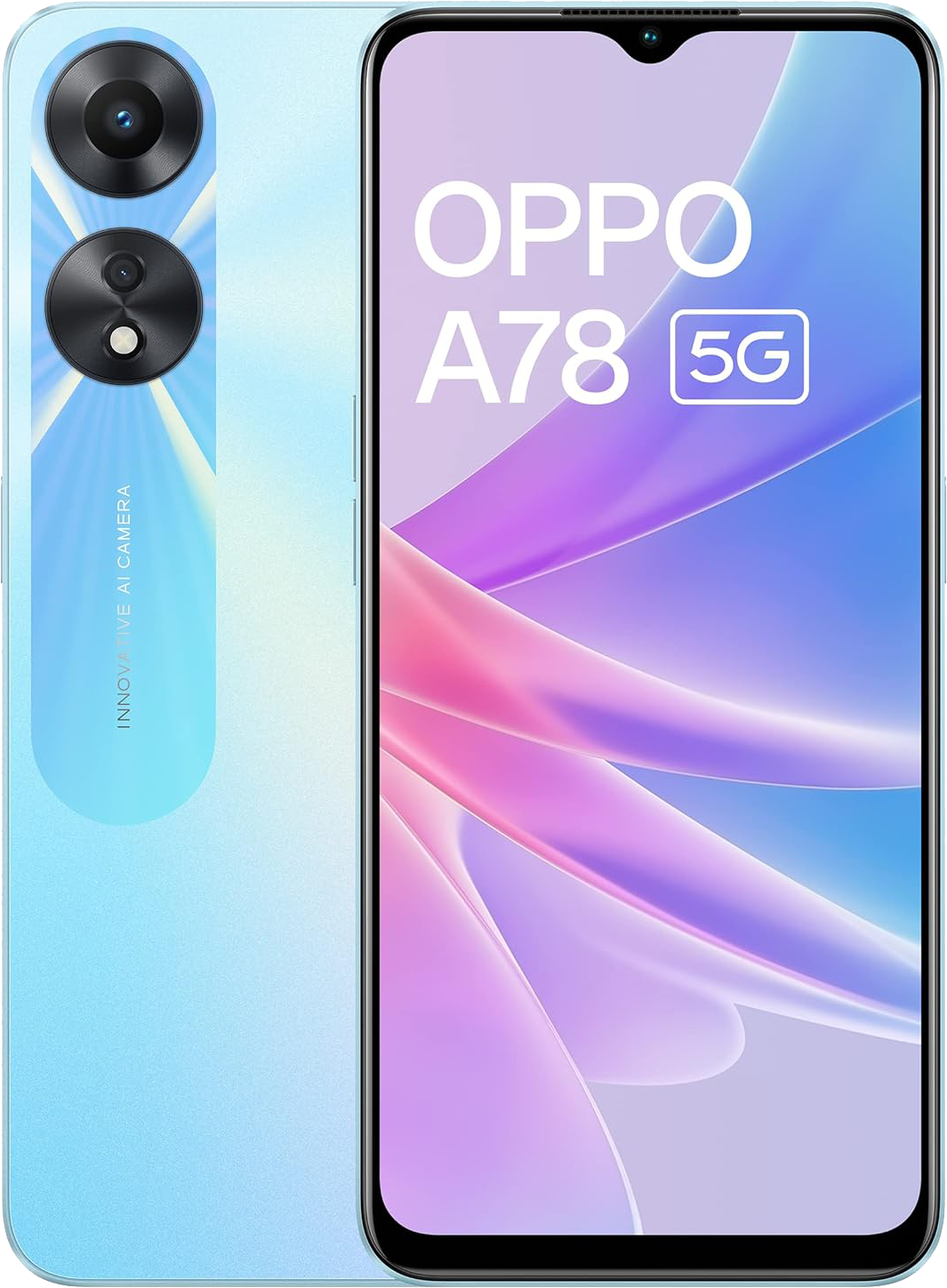 OPPO A78 5G 4GB RAM blau - Ohne Vertrag