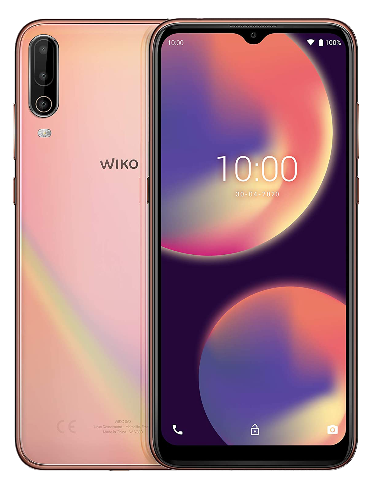 Wiko View 4 Dual-SIM gold - Ohne Vertrag