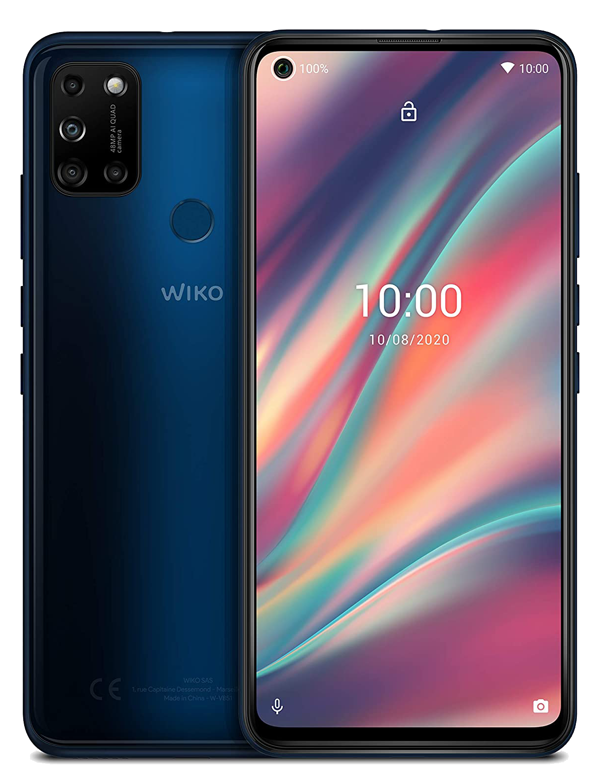 Wiko View 5 Dual-SIM blau - Ohne Vertrag