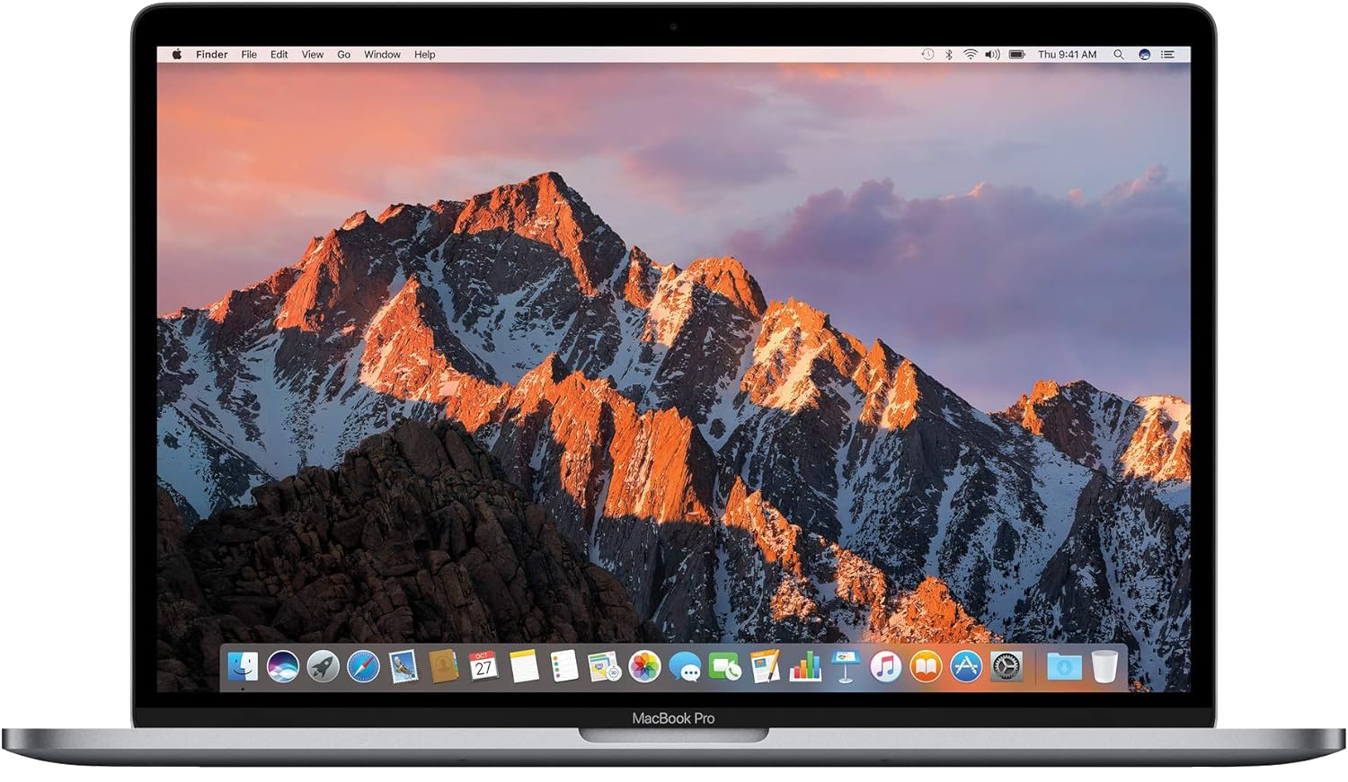 Apple MacBook Pro 15" 2016 i7-6700HQ 16 GB / 256 GB SSD Radeon Pro 450 A1707 QWERTZ Space Grau - Ohne Vertrag