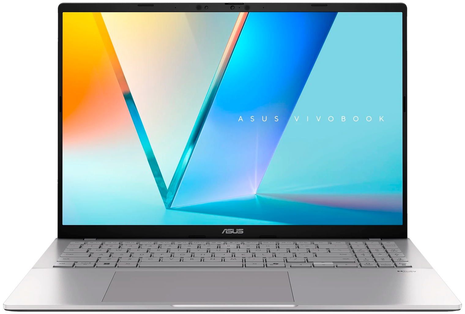 Asus Vivobook S16 16" 2025 WUXGA Snapdragon X X1-26-100 16 GB / 1 TB SSD W11H S3607QA-SH050W QWERTZ Silber - Ohne Vertrag