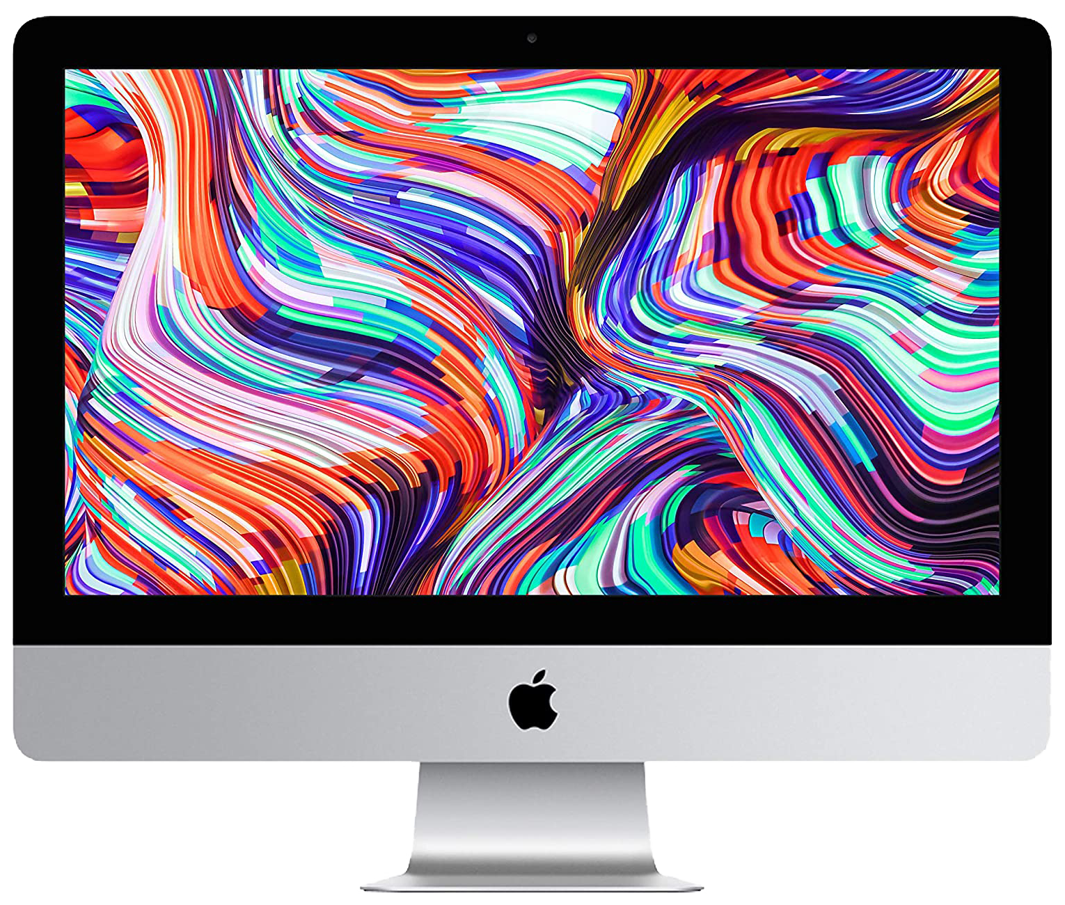 Apple iMac 21.5" 4k i7 16GB RAM 1TB HDD Radeon Pro 555X silber - Onhe Vertrag