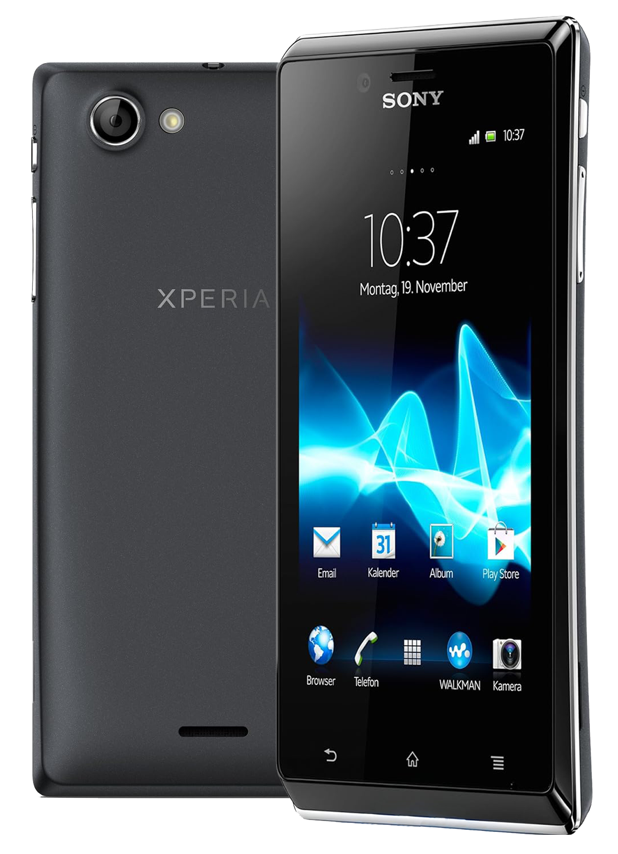 Sony Xperia J ST26i schwarz - Ohne Vertrag