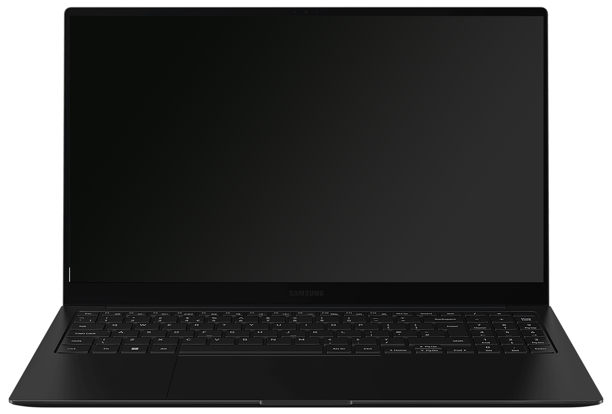 Samsung Galaxy Book 2 Pro 5G 15" 2022 i5-1240P 8 GB / 256 GB SSD W11H NP955XED-KA1UK QWERTY Schwarz - Ohne Vertrag