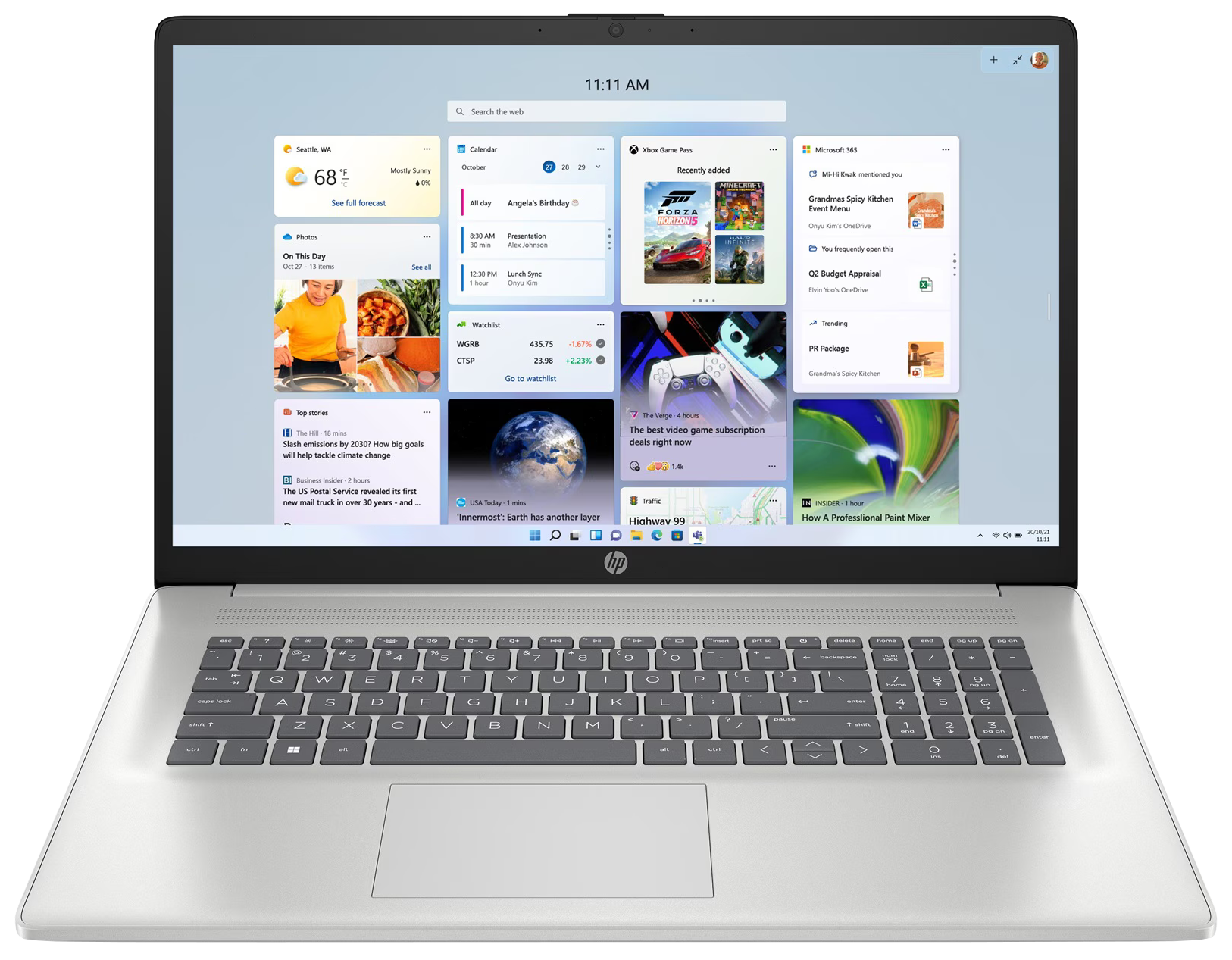 HP 17-cn3757ng 17" 2024 FHD i5-1334U 16 GB / 1 TB SSD W11H QWERTZ Silber Renew - Ohne Vertrag