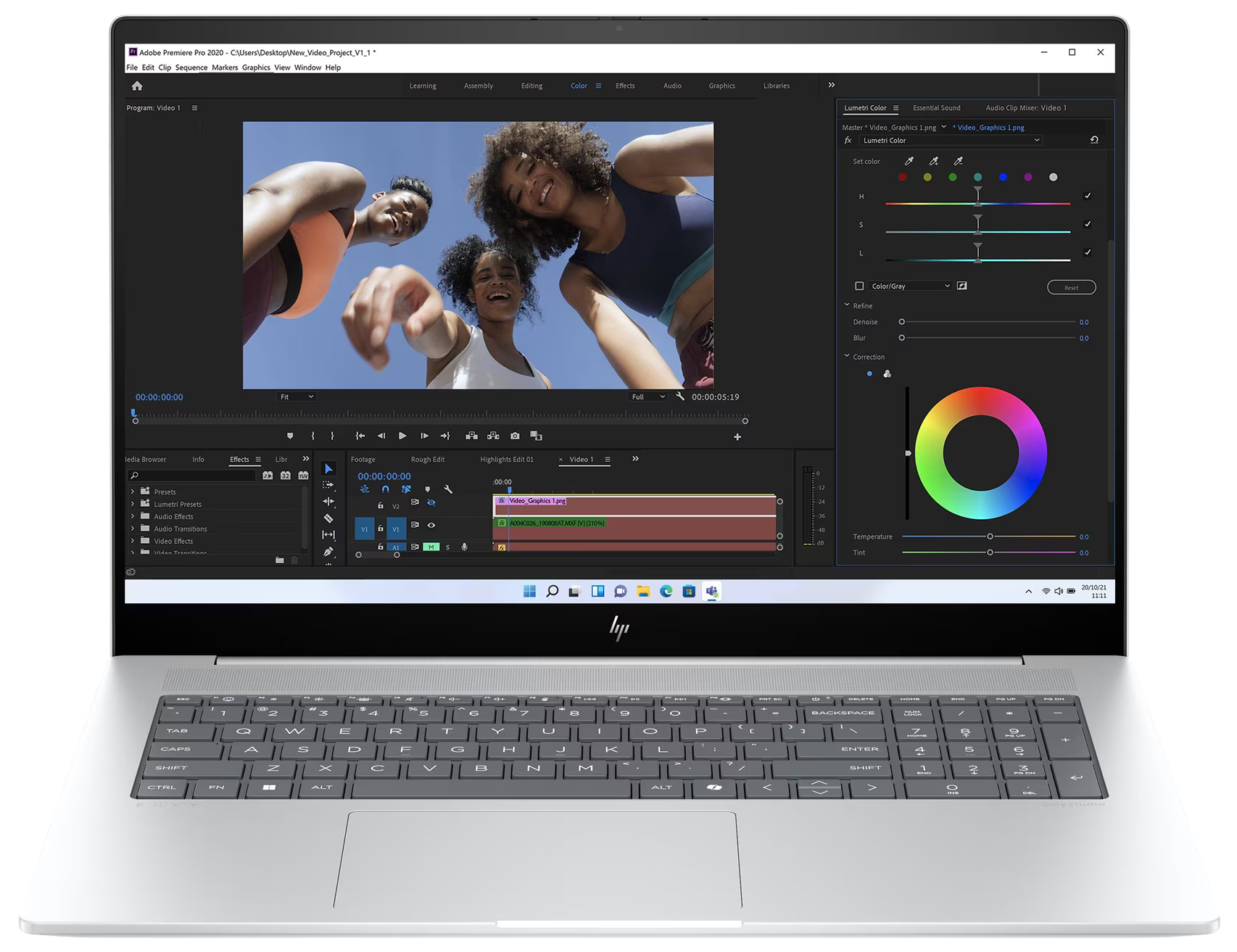 HP Envy 17-da0790ng 17" 2024 FHD Ultra 7 155U 32 GB / 2 TB SSD RTX 3050 W11Pro QWERTZ Silber Renew - Ohne Vertrag