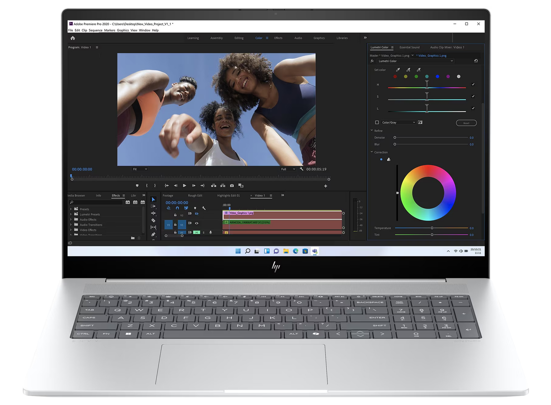 HP Envy 17-da0790ng 17" 2024 FHD Ultra 7 155U 32 GB / 2 TB SSD RTX 3050 4GB W11Pro QWERTZ Silber Renew - Ohne Vertrag