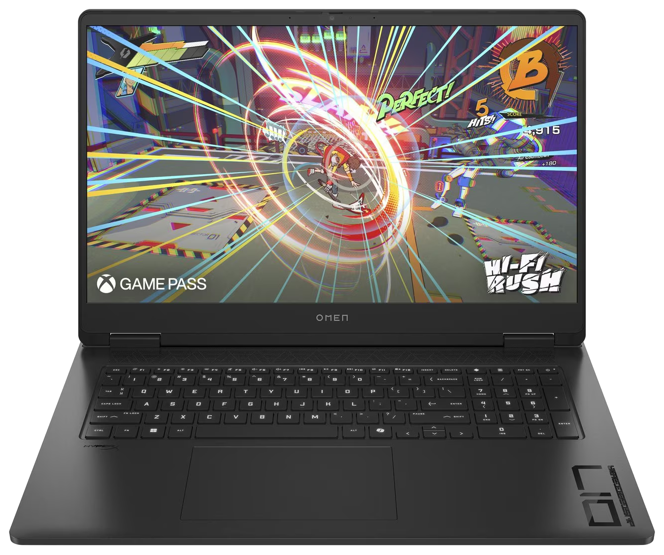 HP OMEN 17-db0772ng 17' 2024 FHD Ryzen 7 8845HS 16 GB / 1 TB SSD RTX 4060 W11H QWERTZ Schwarz Renew - Ohne Vertrag