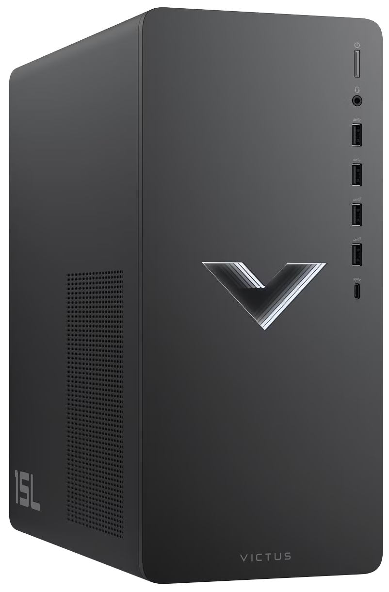 HP Victus 15L Gaming TG02-0704ng R7 5700G 32 GB 1TB SSD 1 TB HDD RTX4060Ti 8GB W11H Schwarz Renew - Ohne Vertrag