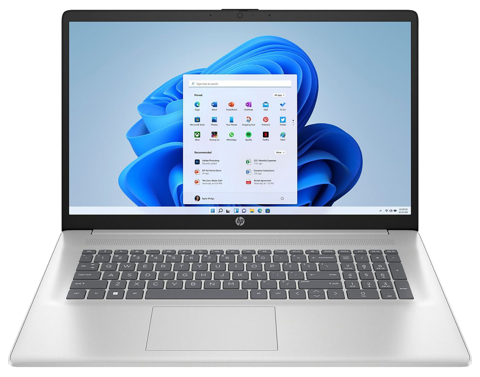HP 17-cn3660ng 17" 2023 FHD i5-1334U 16 GB / 1 TB SSD W11H QWERTZ Silber Renew - Ohne Vertrag