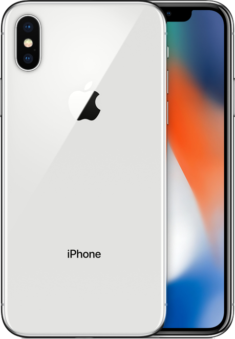Apple iPhone X silber - Ohne Vertrag