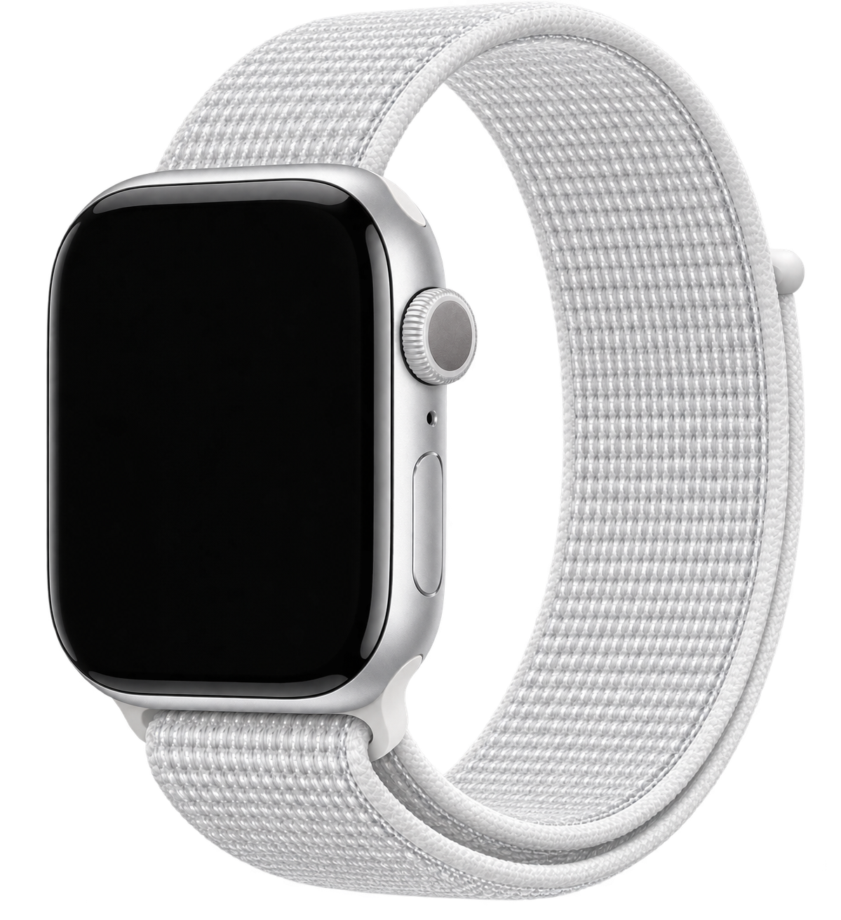 Apple Watch 10 GPS Silber Alu 46mm Sport Loop Weiß MWX03 - Ohne Vertrag