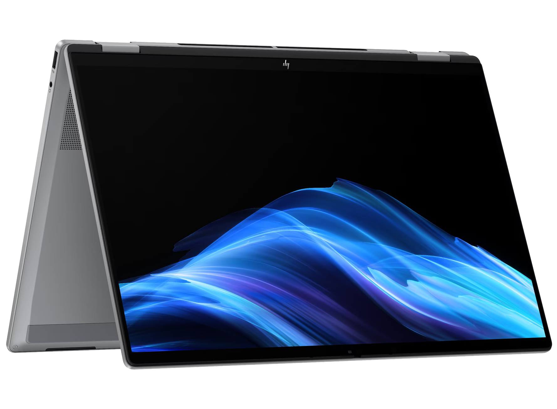 HP OmniBook X Flip NGAI 16-ar0773ng 16" 2025 2.8K TS Ryzen 7 350 32 GB / 2 TB SSD W11H QWERTZ Silber Renew - Ohne Vertrag