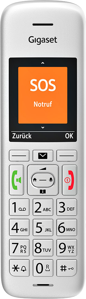 Gigaset E390HX grau - Ohne Vertrag