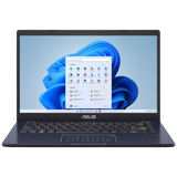 Asus Vivobook Go 14 FHD Celeron N4500 4 GB / 128 GB SSD W11 E410KA-EK589WS QWERTZ blau - Ohne Vertrag