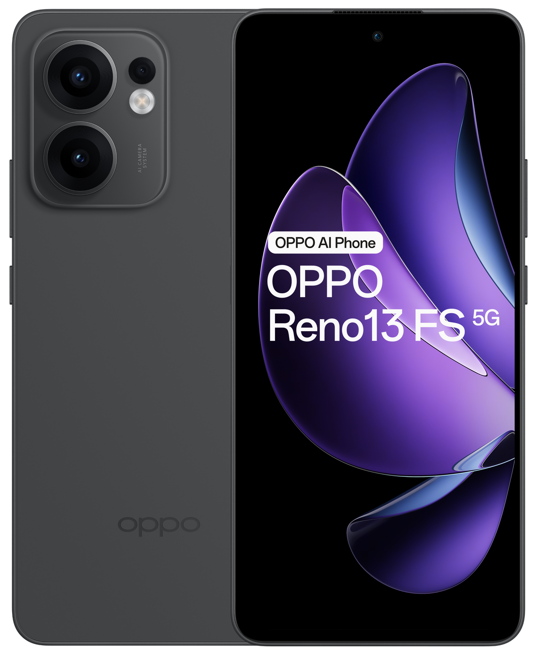 OPPO Reno13 FS 5G Dual-SIM grau - Ohne Vertrag