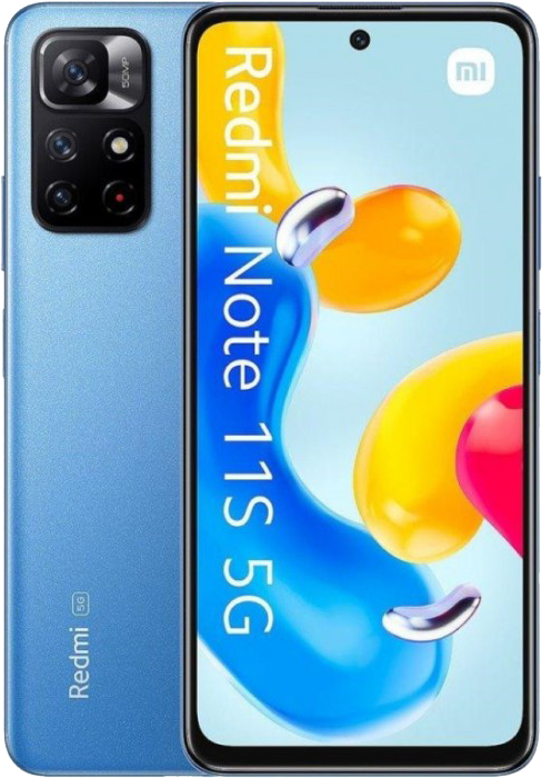Xiaomi Redmi Note 11S 5G Dual-SIM 4GB RAM blau - Ohne Vertrag