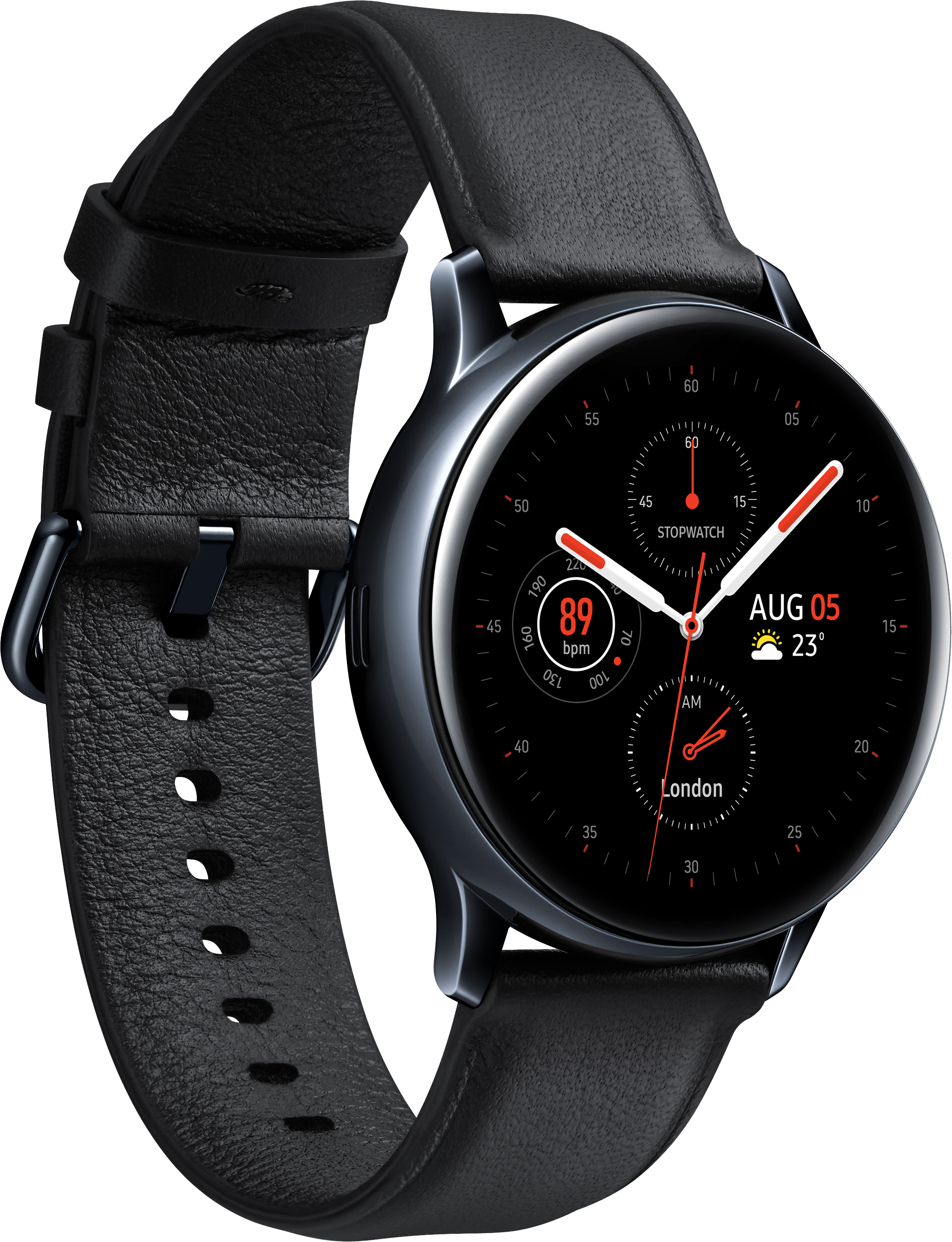 Samsung Galaxy Watch Active 2 40mm LTE Aluminium schwarz - Ohne Vertrag
