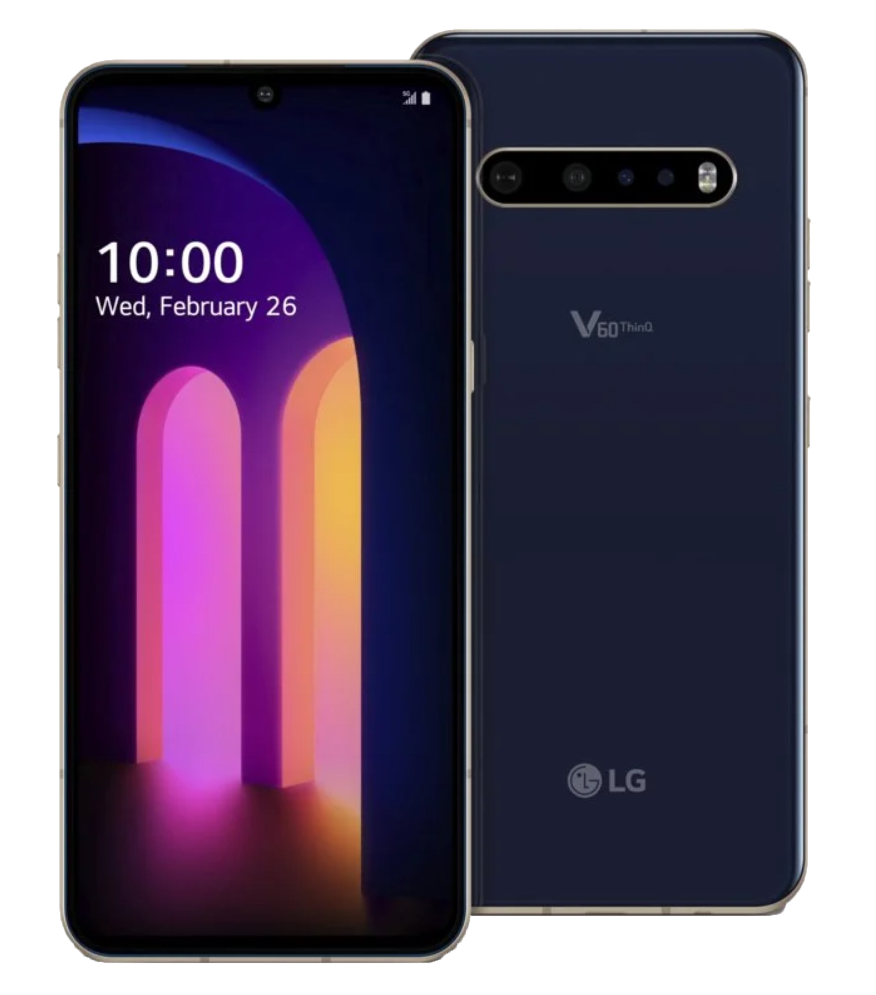 LG V60 ThinQ 5G SingleScreen blau - Ohne Vertrag