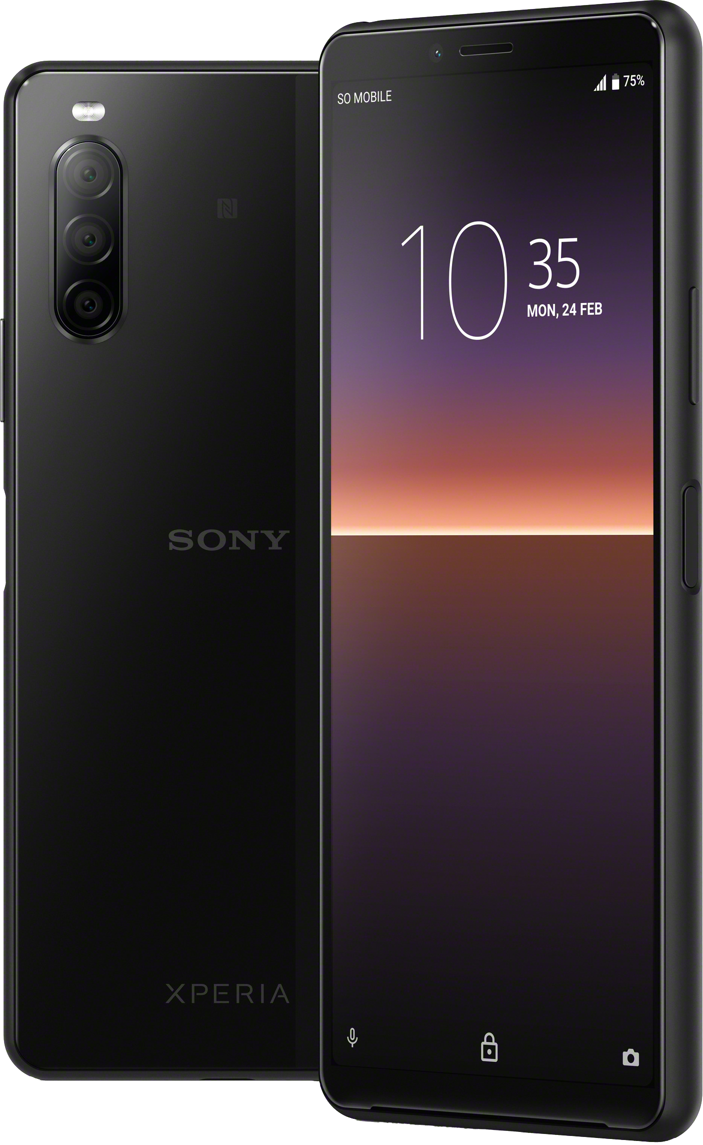 Sony Xperia 10 II Single-SIM schwarz - Ohne Vertrag