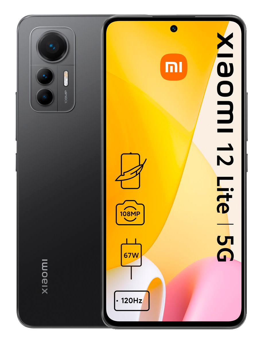 Xiaomi 12 Lite 5G Dual-SIM schwarz - Ohne Vertrag