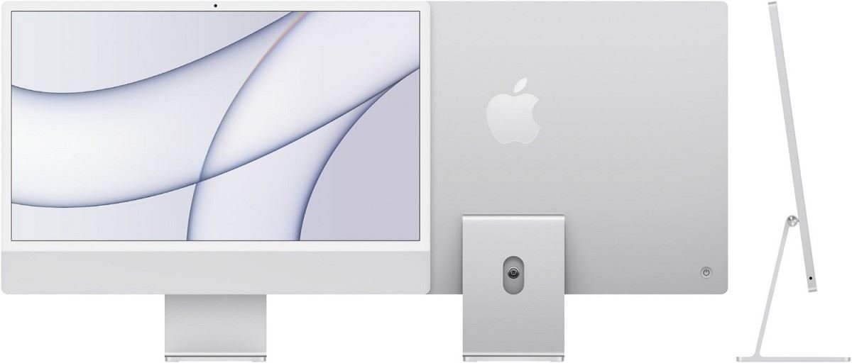 iMac 24 "4.5k M1 7 Core GPU 8GB RAM 256 GB SSD silver