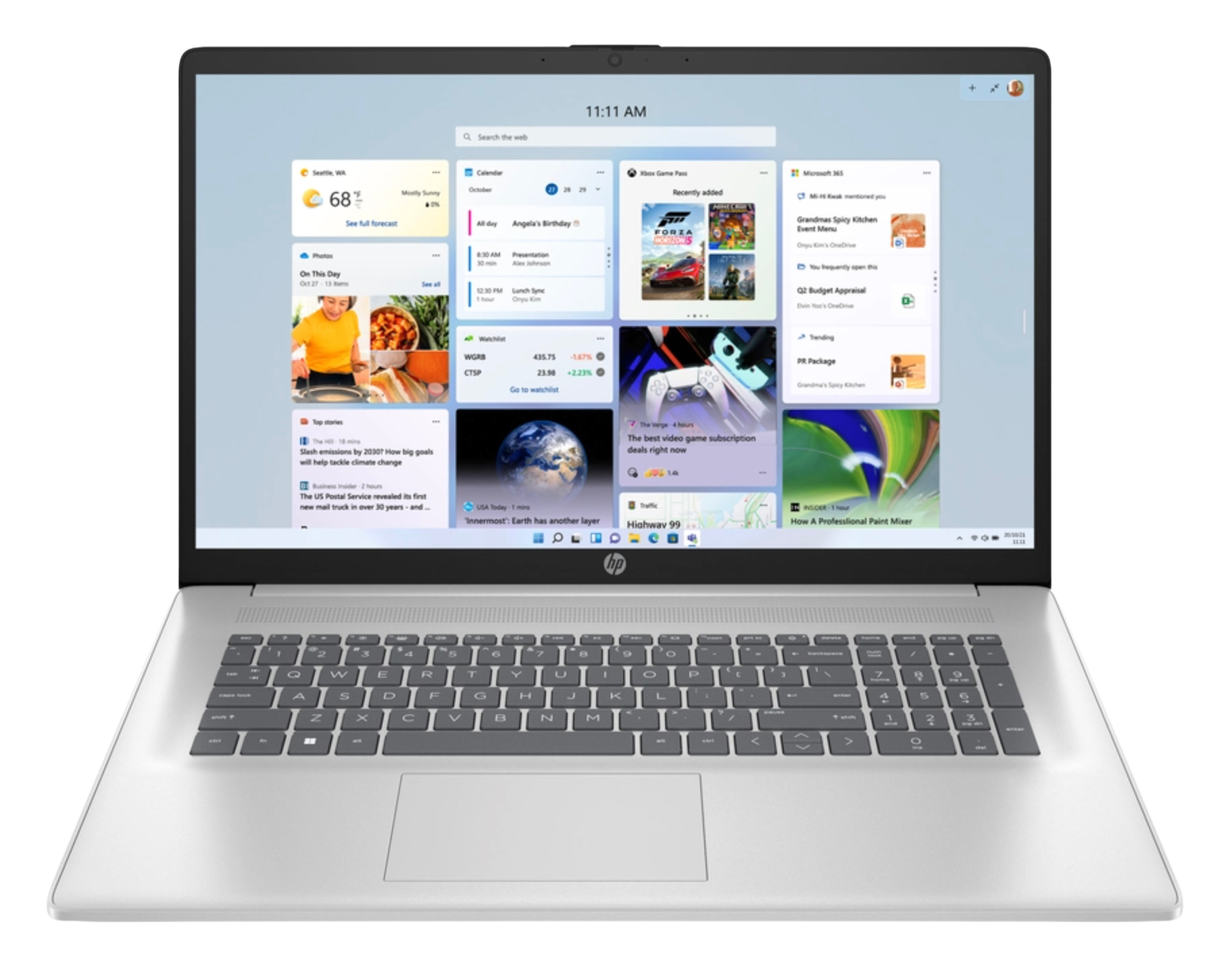 HP 17-cn4780ng 17.3" 2025 i7 150U 16 GB 512 GB Intel Graphics W11H QWERTZ Renew silber - Ohne Vertrag