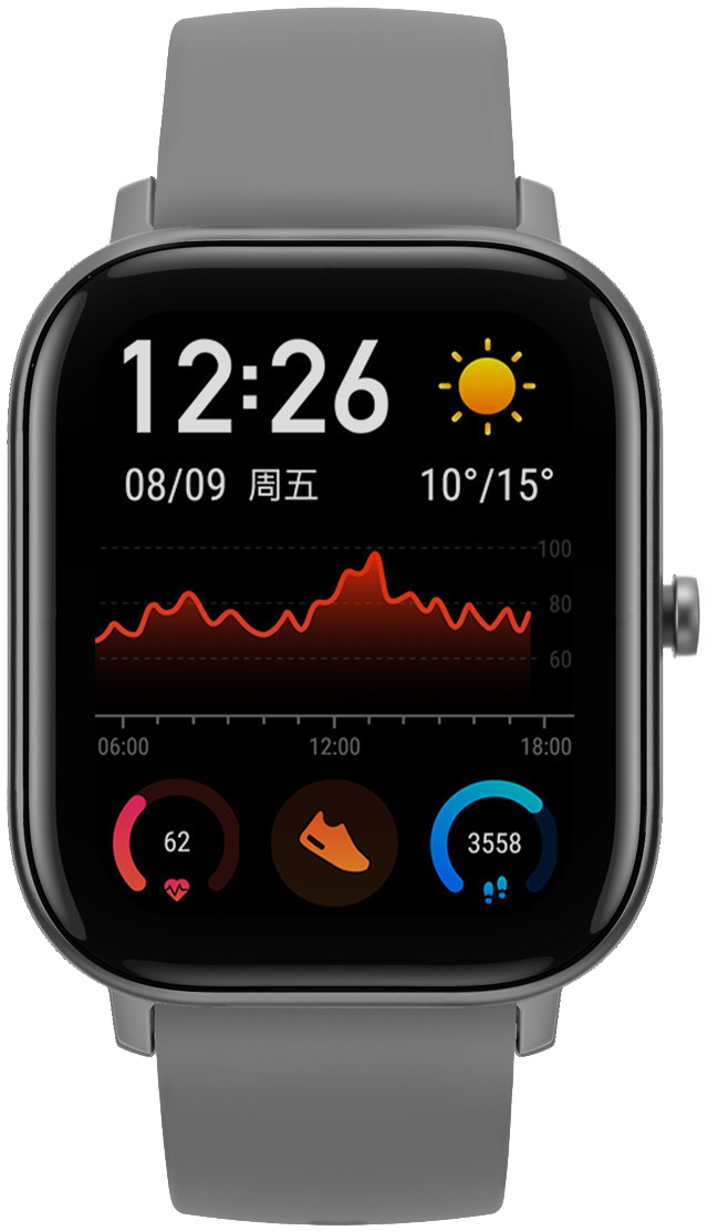 Amazfit GTS grau - Ohne Vertrag