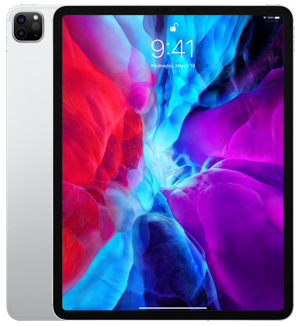 Apple iPad Pro 12.9 (2020) LTE 4.Gen Silver - Ohne Vertrag