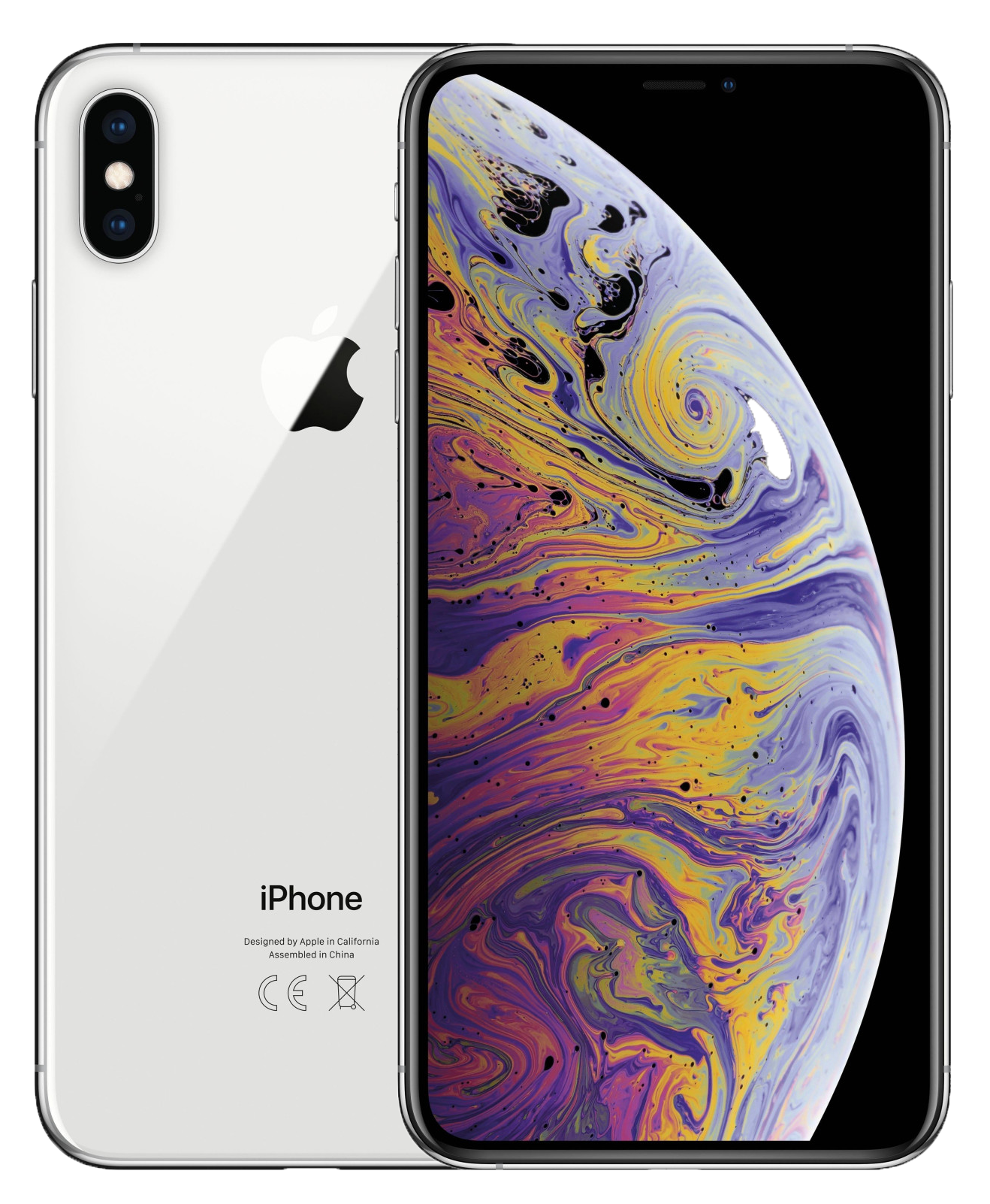 Apple iPhone Xs MAX silber - Ohne Vertrag