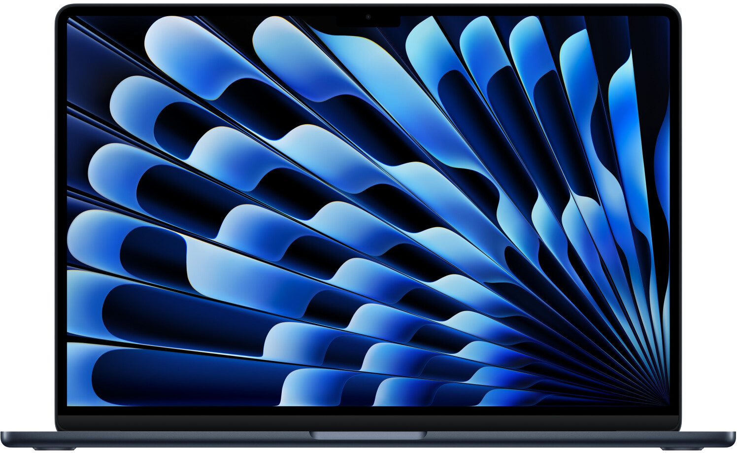 Apple MacBook Air 15" 2025 M4 10-Core GPU 16 GB / 256 GB SSD macOS Sequoia MW1L3D/A QWERTZ Mitternacht - Ohne Vertrag