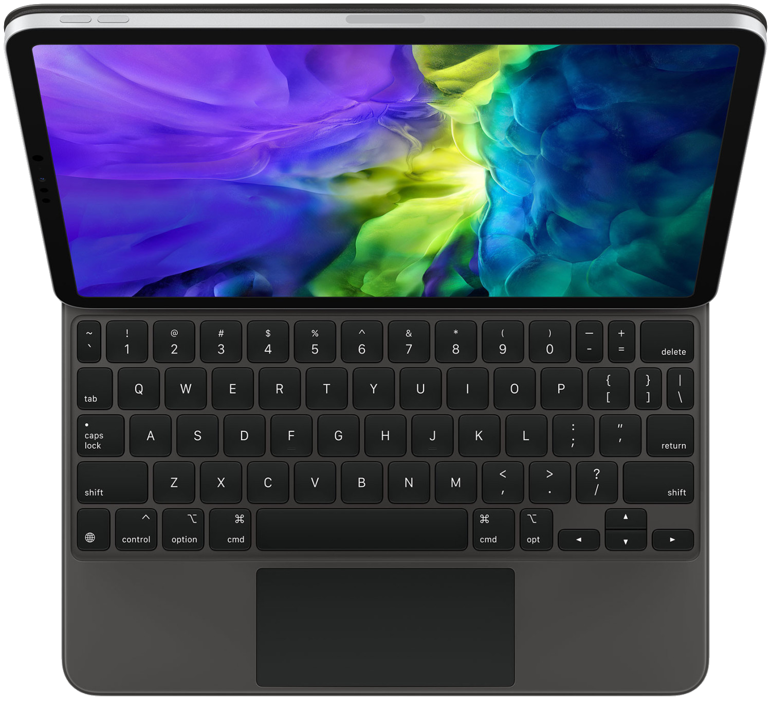 Apple Magic Keyboard für iPad Pro 11 (2. Generation) Englisch UK schwarz - Ohne Vertrag