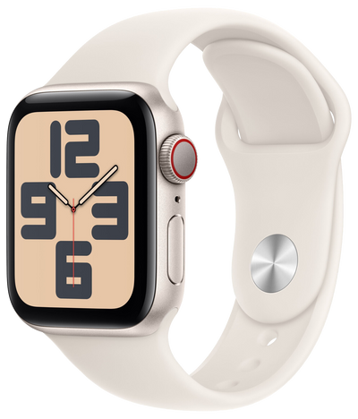 Watch SE 2024 LTE aluminum 40 Sportsmmband Polarstern S/M MXGJ3