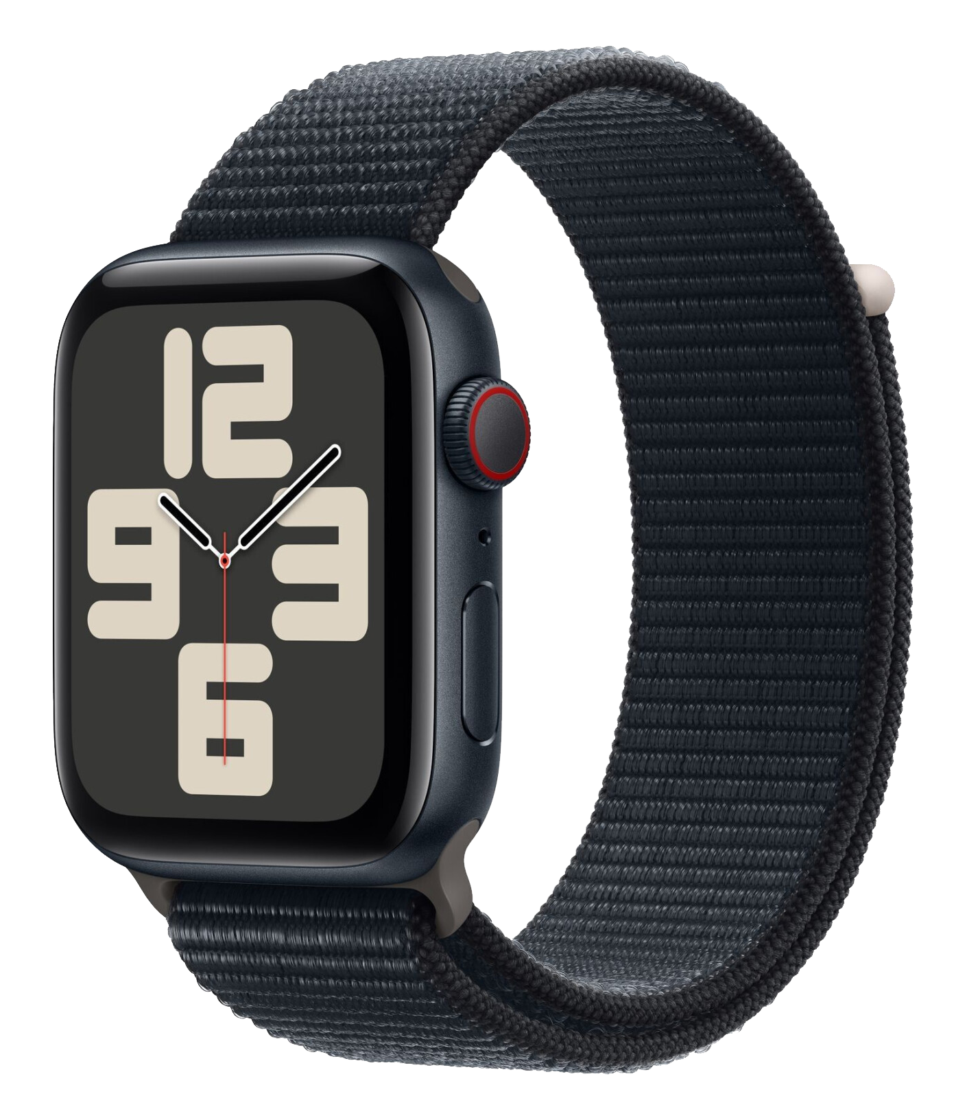 Apple Watch SE 2022 LTE Mitternacht Aluminium 44mm Sport Loop Mitternacht MRHC3QF/A - Ohne Vertrag